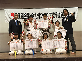 第19回正道会館全九州ジュニア空手道選手権大会
